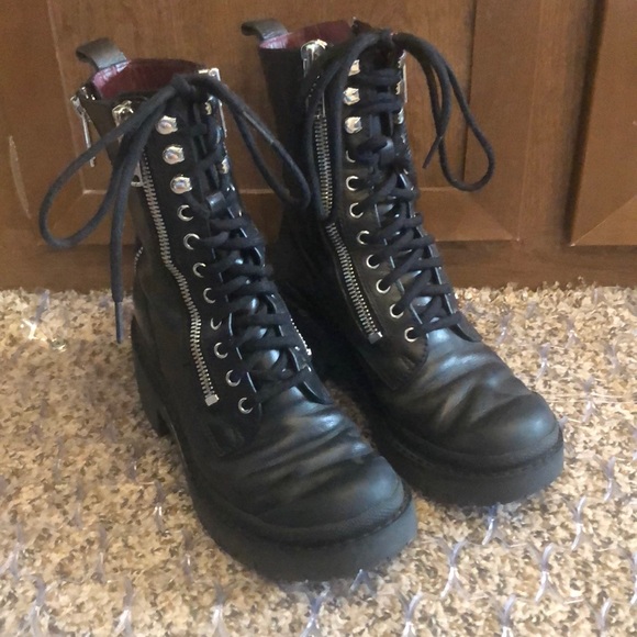marc jacobs combat boots